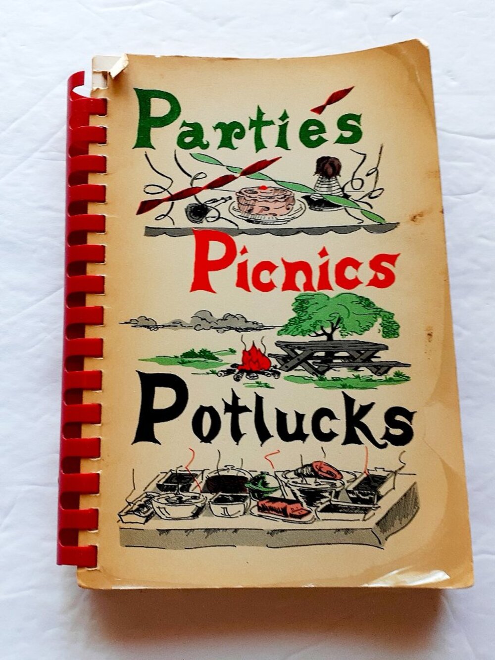 Vintage 50s Church Cookbook